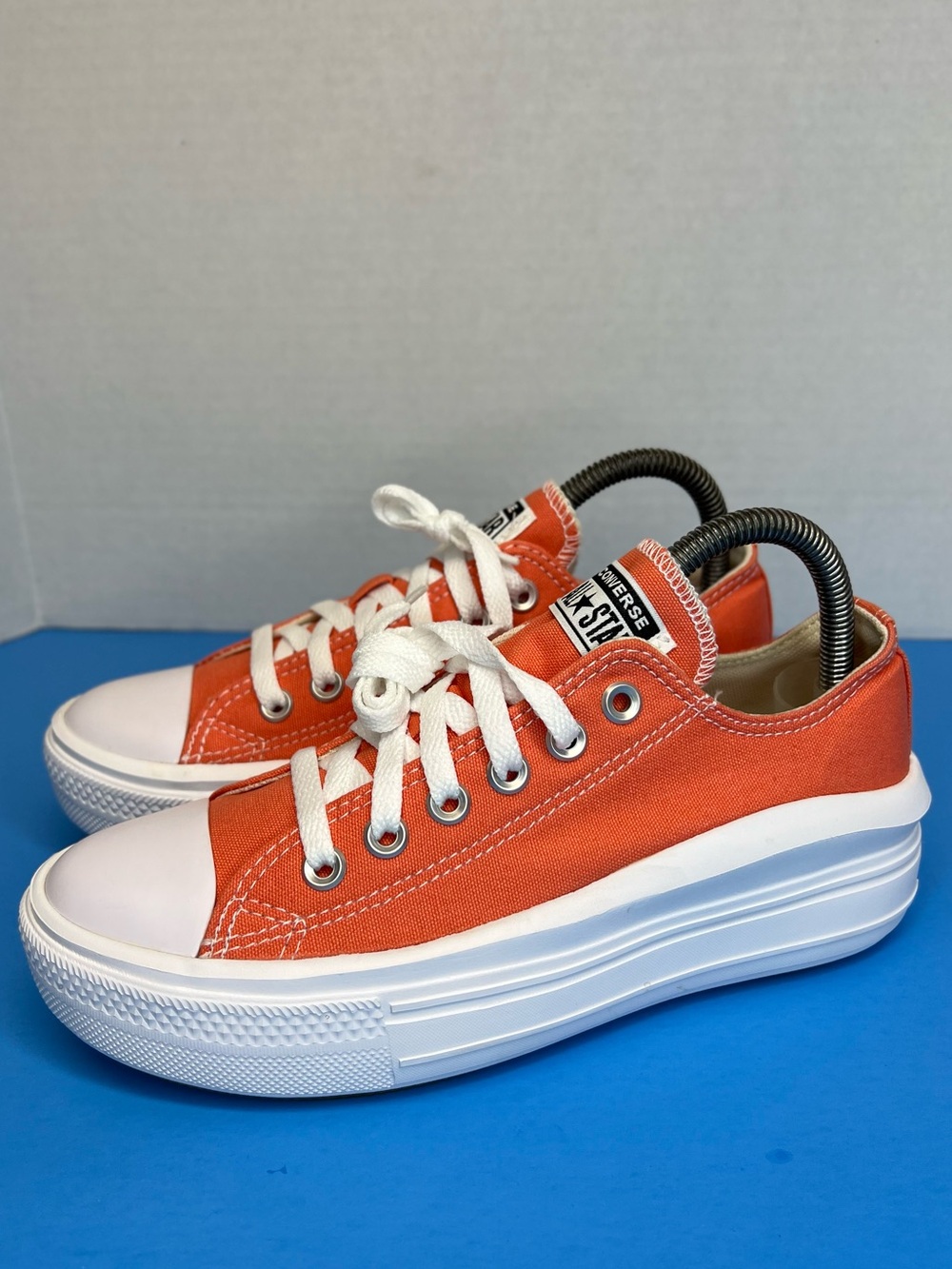 Converse Chuck Taylor All Star Peach Move Ox Platform Women's Sz 7 New W/O Box